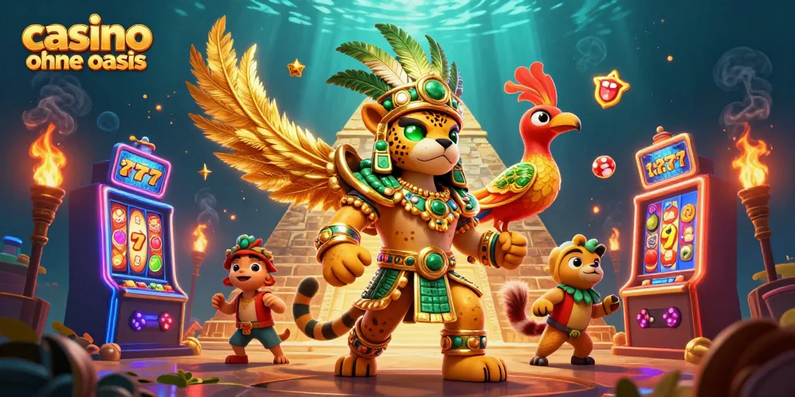 Spin and win at casino ohne oasis with vibrant 3D slot machines and dynamic characters!