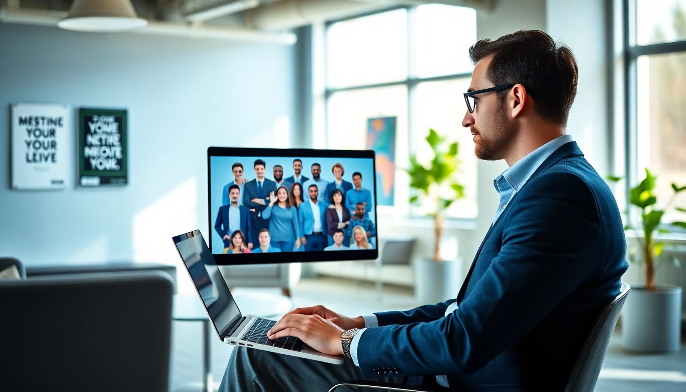 Headhunter Schweiz im modernen Büro bei der Arbeit mit Kandidateninformationen.