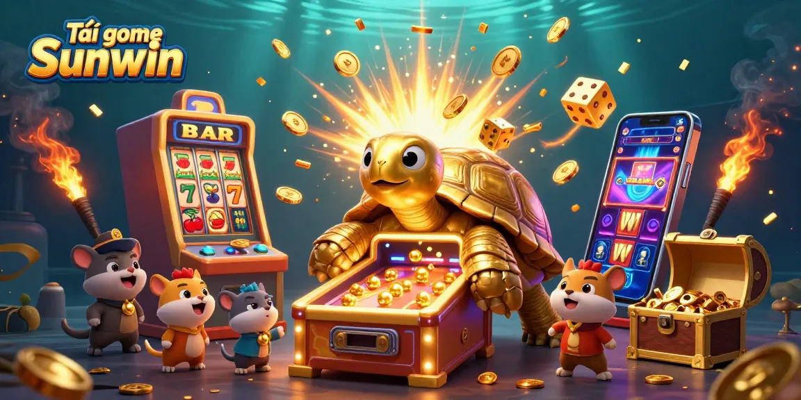 Play Tải game Sunwin with exciting 3D casino characters amidst vibrant casino elements!