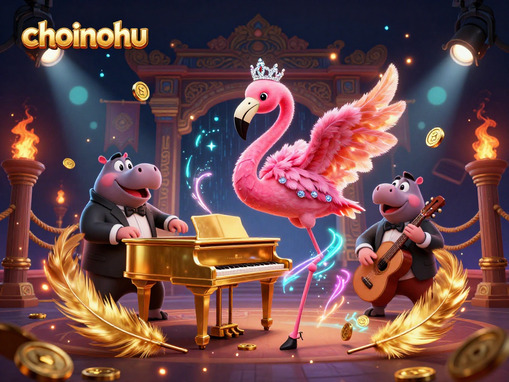 Join choinohu for exciting casino fun with vibrant characters and rich gameplay elements.