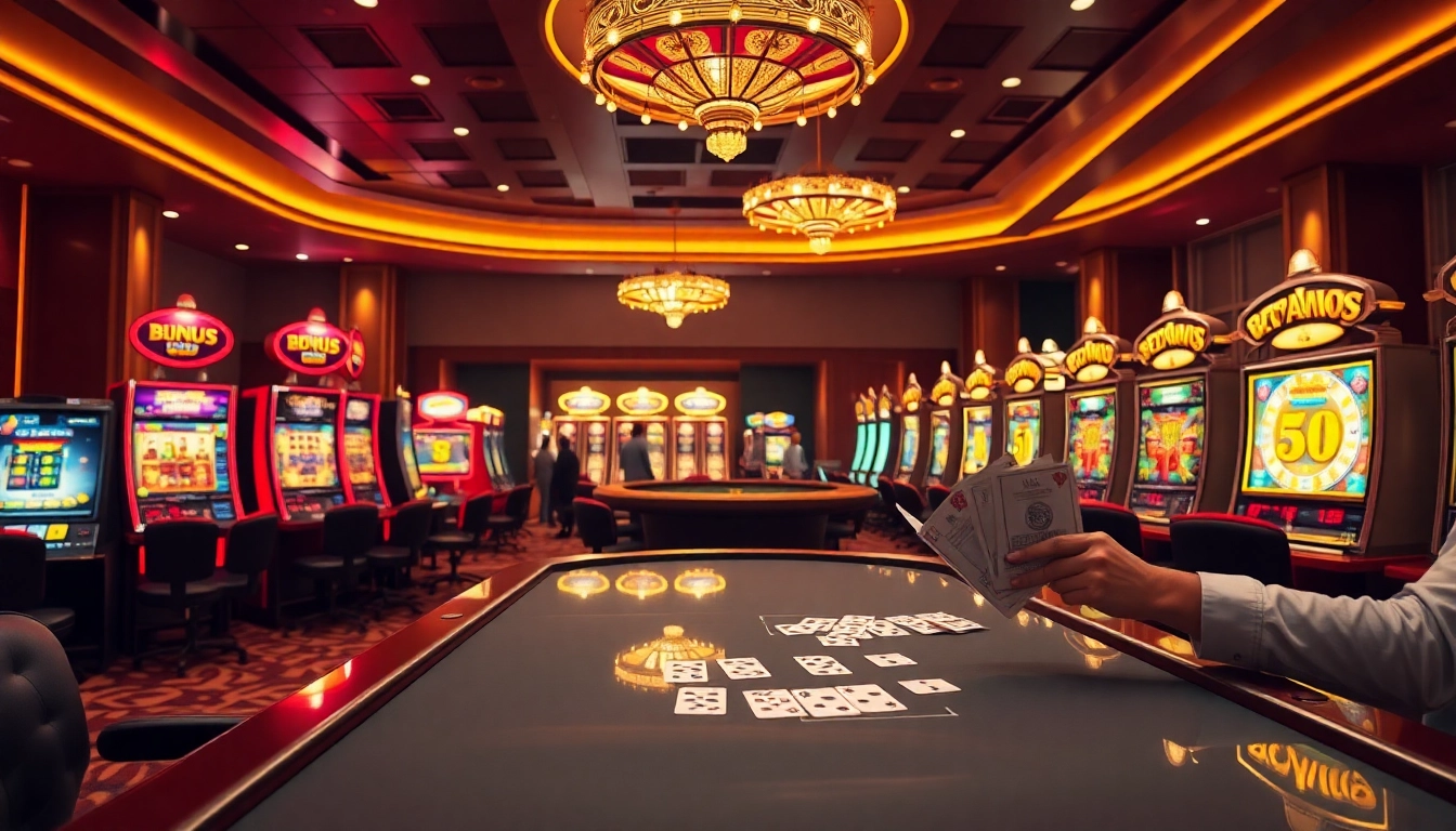 Sichere dir jetzt den casino bonus ohne einzahlung neu in einem aufregenden Casino-Setting!