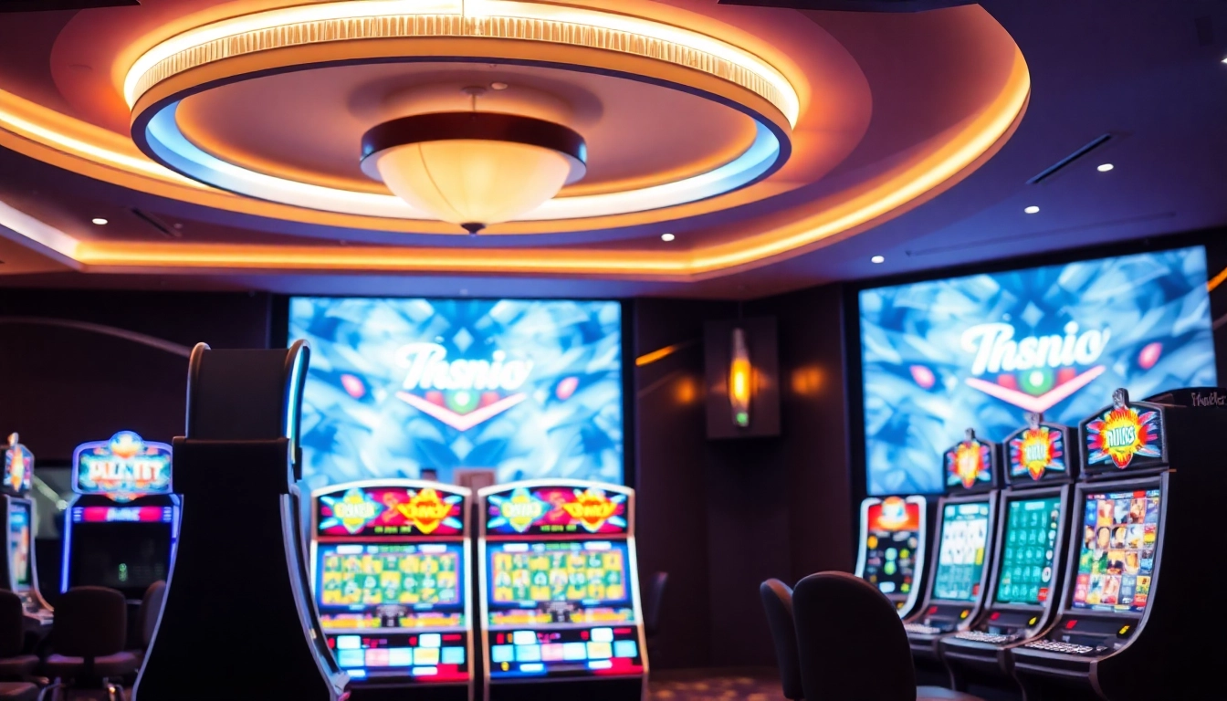 Finde den besten online casino bonus ohne einzahlung und erlebe aufregende Spielautomaten in einem modernen Casino-Setting.