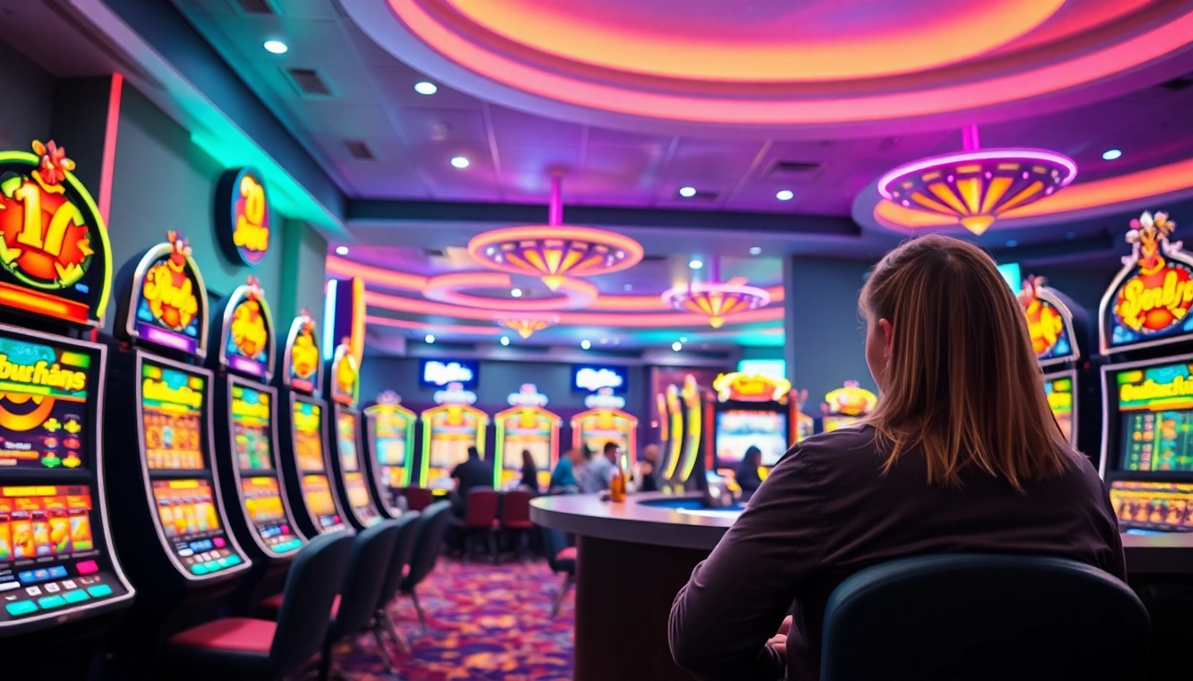 Spiele im bonus casino und erlebe spannende Momente an farbenfrohen Spielautomaten mit freundlichen Dealern.